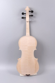 2pc Yinfente 4 string violin 4/4 unfinished White Violin Ebony Fittings Maple spruce wood for s******s******s