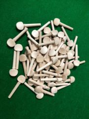300pcs 4/4 Violin peg natural maple wood Fiddle pegs part Accessories repair violin