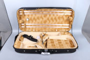 Double Violin Case Viola Case Hold Two Violin 4/4 Music sheet Bag Strong Black