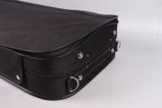 Double Violin Case Viola Case Hold Two Violin 4/4 Music sheet Bag Strong Black