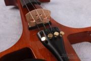 New Electric Violin 4/4 Hand Made Silent Violin Practice with Violin Bow Case