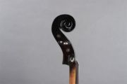 Black Electric Violin 4/4 Silent Violins Solid Wood Ebony Violin Parts Case Bow