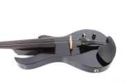 4/4 Electric Violin Solid wood 5string violin Blue color With Violin case bow