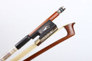 4/4 Violin Bow Brazilwood stick violin bows Natural Bow Hair Flower Inlay