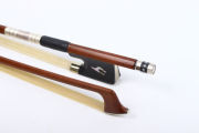 4/4 Violin Bow Brazilwood stick violin bows Natural Bow Hair Flower Inlay