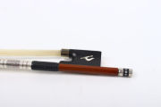 4/4 Violin Bow Brazilwood stick violin bows Natural Bow Hair Flower Inlay