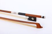 4/4 Violin Bow Brazilwood stick violin bows Natural Bow Hair Ebony Frog Advance