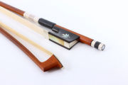 4/4 Violin Bow Brazilwood stick violin bows Natural Bow Hair Ebony Frog Advance