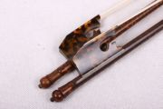 QUALITY SNAKEWOOD BAROQUE VIOLIN BOW 4/4 HAND MADE WELL BALANCED Shell Frog