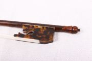 QUALITY SNAKEWOOD BAROQUE VIOLIN BOW 4/4 HAND MADE WELL BALANCED Shell Frog