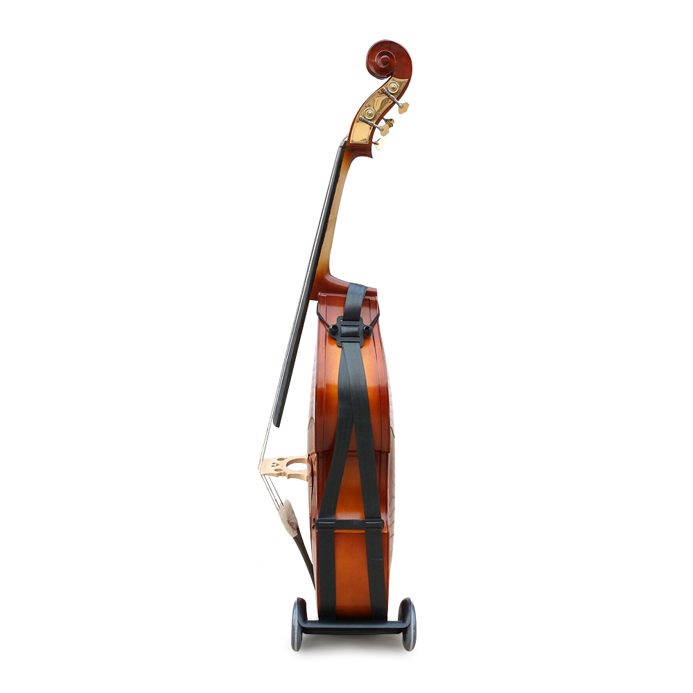 yinfente New Upright double bass Buggies String Bass Buggie