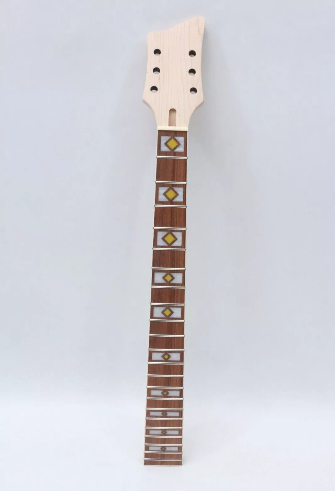 24 Fret Maple Guitar Neck 30 inch Block Inlay Rosewood Fretboard Paddle Head wawho 3 Yinfente Musical Instrument official website