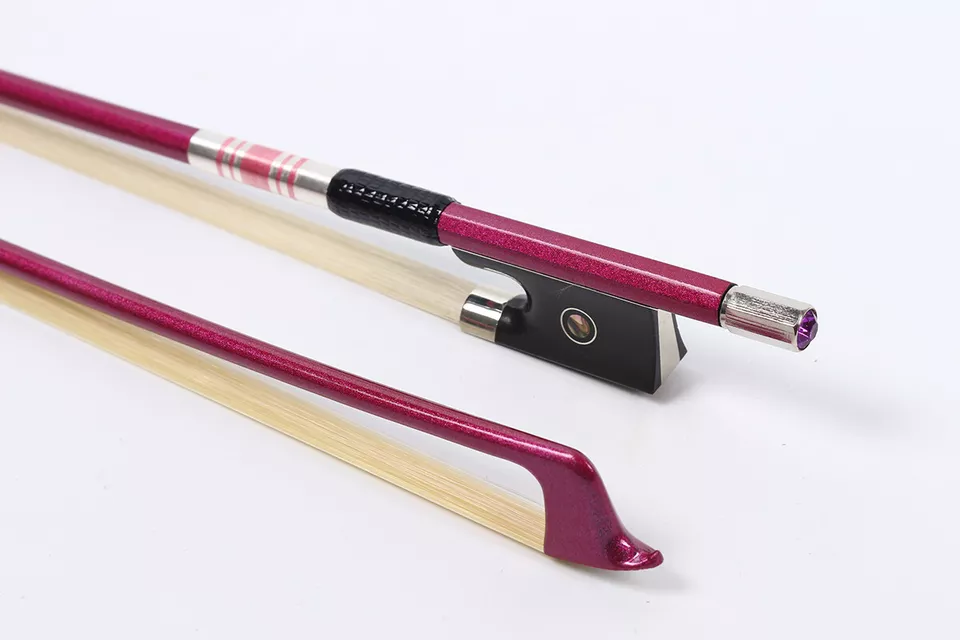 Pink violin bow cheap