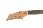 DIY 22 fret Electric Guitar Neck 25.5 inch Mahogany Rosewood Fretboard Unfinished casox666
