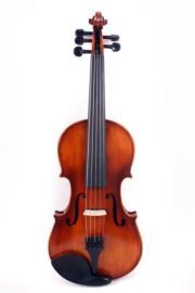 Yinfente acoustic electric viola 15.5 inch Maple Spruce wood ebony Viola parts 5string viola with Case Bow