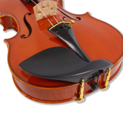 Yinfente Master 4/4 Violin Stradivari Style One piece flame maple Free Case Bow Flame Maple Body Ebony Parts