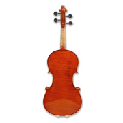 Yinfente Master 4/4 Violin Stradivari Style One piece flame maple Free Case Bow Flame Maple Body Ebony Parts