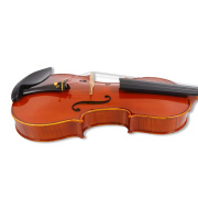 Yinfente Master 4/4 Violin Stradivari Style One piece flame maple Free Case Bow Flame Maple Body Ebony Parts