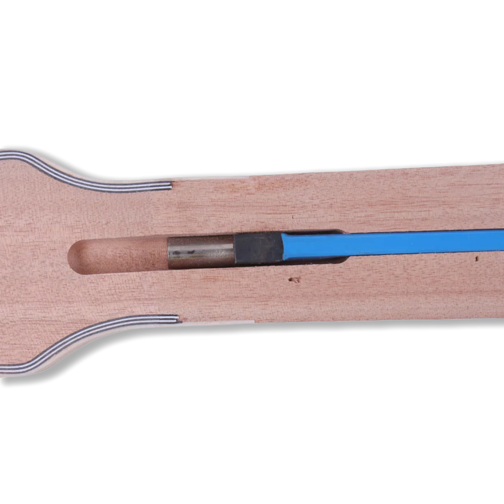 Guitar without fretboard top