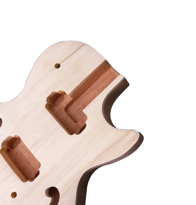 【年中無休】 LP kit guitar unfinished Yinfente P90 inch 27 frets 22 ワイン