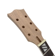 Yinfente Electric Guitar Kit Guitar Mahogany Body Guitar Neck 22 Fret Nice Inlays Set in Heel for Guitar Part