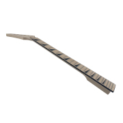 Yinfente Maple guitar neck 24fret 25.5inch shark fin inlay jackson head Reversed head bolt on heel DIY guitar necks