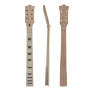 New Guitar Neck Mahogany Maple Fretboard 22Fret 24.75inc Bolt On Block Inlay with binding