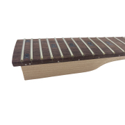 Reverse Maple 24Fret Guitar Neck 25.5 Inch Rosewood Fretboard Skull Inlay