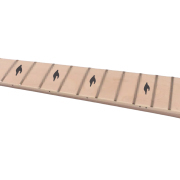 22 Fret Guitar Neck 24.75Inch Maple Fretboard Nice Inlay Set in Style Unfinished