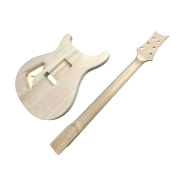 1set Guitar Kit Guitar Neck Mahogany Maple Cap Rosewood fretboard PRS style