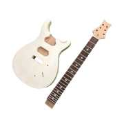 1set Guitar Kit Guitar Neck Mahogany Maple Cap Rosewood fretboard PRS style