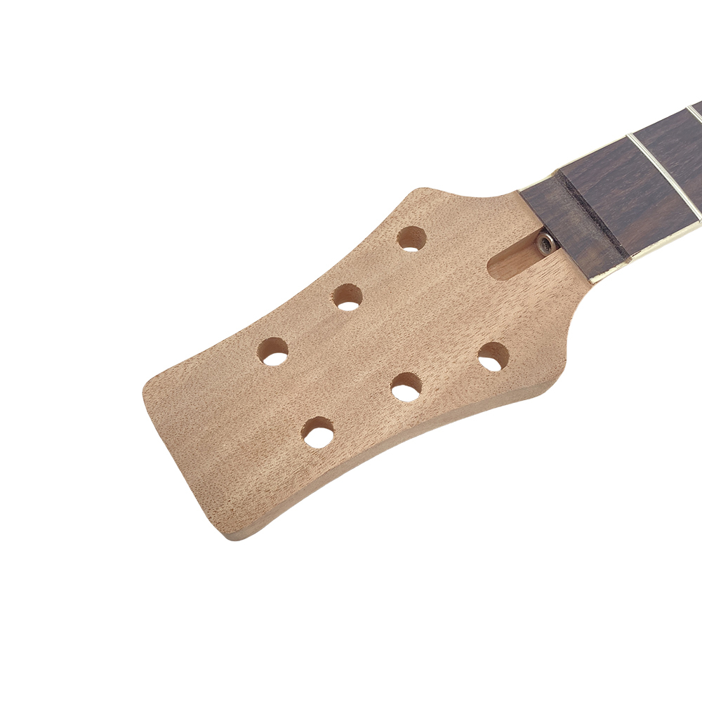 yinfente Onvoltooide Mahonie Elektrische Gitaar Body DIY Vervanging Bolt Op Hiel Pocket