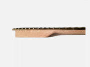 PRS style 22 fret 25.5 inch mahogany neck;Ebony fretboard with white vine leaf inlay;Bolt on heel ;42 mm nut;57mm heel. for(consamuel)