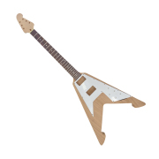 Guitar Kit Guitar Neck 22fret Guitar Body Mahogany Flying V Guitar pickguard