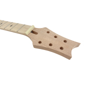 Yinfente Guitar Neck Mahogany 22 Fret 24.75 Inch Maple Fretboard Bird Inlay both side dot...cristiancarvajal0