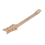 Yinfente Guitar Neck Mahogany 22 Fret 24.75 Inch Maple Fretboard Bird Inlay both side dot...cristiancarvajal0