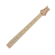 Yinfente Guitar Neck Mahogany 22 Fret 24.75 Inch Maple Fretboard Bird Inlay both side dot...cristiancarvajal0