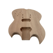 1set Guitar Kit 22fret Guitar Neck Maple Guitar Body Set in Heel DIY Guitar SG guitar Flying V Style