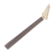 Yinfente Guitar Neck 24 Fret 25.5inch Maple Rosewood Fretboard Reversed Head Bolt On