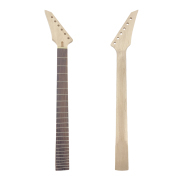 Yinfente Guitar Neck 24 Fret 25.5inch Maple Rosewood Fretboard Reversed Head Bolt On