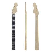 Maple Guitar Neck; 22 fret 30 inch ;Baritone style; Rosewood Fretboard;42mm nut; 56mm heel ;NO frets;block inlays for(5e8qqkybqrq)