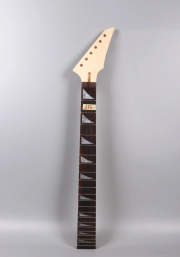 Maple guitar neck 22fret 25.5inch Rosewood Fretboard Shark Fin DIY Guitar Neck Unfinished