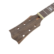 Yinfente Electric Guitar Kit Guitar Neck 22fret 24.75inch electric Guitar Body Mahogany Flame Maple Nice Inlay one piece mahogany wood