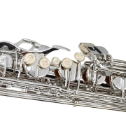 Vetimobato B Flat Tenor Saxophone Nickel Sliver Brass Lacquer Student Bb Tenor Sax Kit for Adults Beginners Intermediate Players with Hard Case Mouthpiece Reeds Neck Strap Cleaning Set (Sliver Tenor)