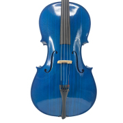 Yinfente 4/4 Electric Cello Spruce Maple Handmade Cello Acoustic Cello Free Cello Bag Cello Bow Blue color cellos
