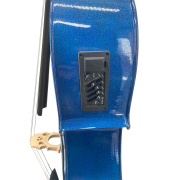 Yinfente 4/4 Electric Cello Spruce Maple Handmade Cello Acoustic Cello Free Cello Bag Cello Bow Blue color cellos