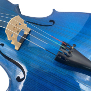 Yinfente 4/4 Electric Cello Spruce Maple Handmade Cello Acoustic Cello Free Cello Bag Cello Bow Blue color cellos