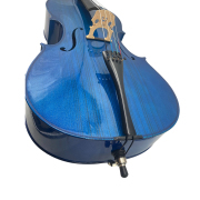 Yinfente 4/4 Electric Cello Spruce Maple Handmade Cello Acoustic Cello Free Cello Bag Cello Bow Blue color cellos