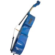 Yinfente 4/4 Electric Cello Spruce Maple Handmade Cello Acoustic Cello Free Cello Bag Cello Bow Blue color cellos