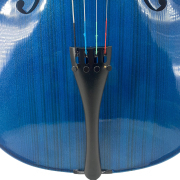 Yinfente 4/4 Electric Cello Spruce Maple Handmade Cello Acoustic Cello Free Cello Bag Cello Bow Blue color cellos